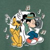 Women's - Disney - Mickey & Friends Lightweight French Terry Wide Neck Long Sleeve Shirt - 2 of 4
