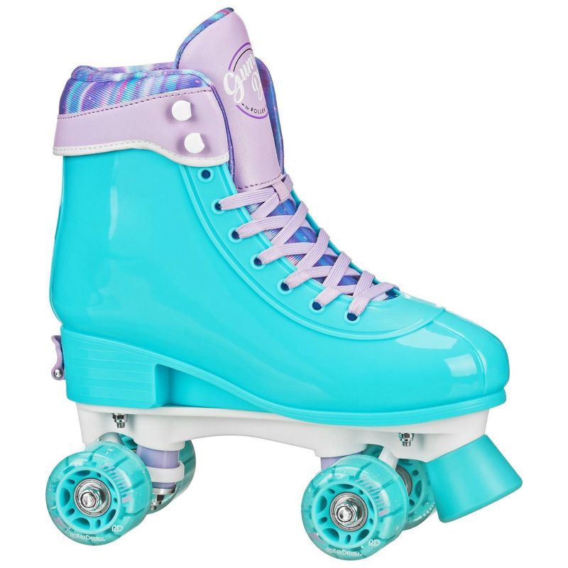 Roller Derby Gumdrop Kids&#39; Adjustable Quad Skate - Mint (3-6), 1 of 10