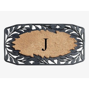 A1HC Natural Coir Doormat for Outdoor Entrance, Anti-Shed Treated Durable Front Door Mat 23x38 - 1 of 4