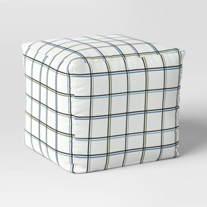 18"x15" Outdoor Patio Pouf - Room Essentials™ - 1 of 4