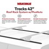 Yakima Tracks 42 in. Roof Rack System w/PlusNuts, Compatible w/StreamLine Towers - 4 of 4