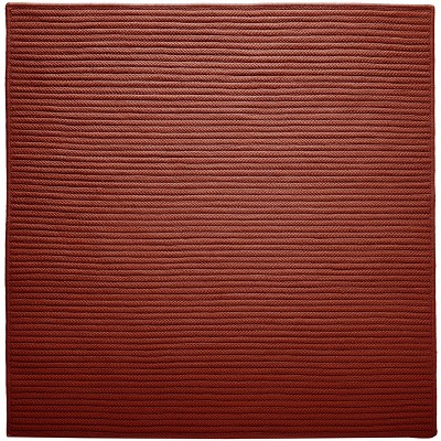 Colonial Mills Simply Home Solid Area Rug - Terracotta 3' square