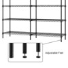5 Tier Wire Storage Shelves, Metal Rack for Storage Load 1800 Lbs, Heavy Duty Industrial Shelves with Adjustable Shelves for Warehouse ,Laundry Room - 3 of 4