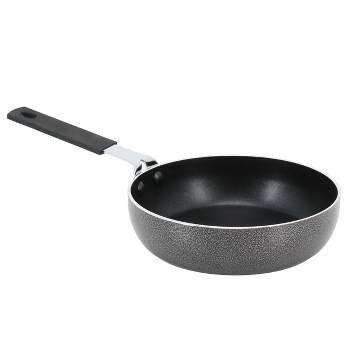 Oster Cambourne 6.5 Inch Aluminum Mini Frying Pan with Bakelite Handle in Black