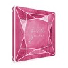 Rosana Laiz Blursbyai 'Be who you are gem raspberry pink' Canvas Art - 2 of 4