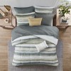 Gulches 8 Piece Printed Seersucker Comforter and Quilt Set Collection Yellow Full/Queen - 2 of 4