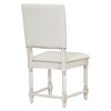 NicBex Vintage Traditional Upholstered  Dining Chairs Set of 2 with Unique Design,Rustic Wood Accent Chairs for Dining Room,Living Room - 4 of 4