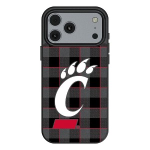NCAA Big 12 Universities Plaid MagSafe Compatible Cell Phone Case for Apple iPhone 17 Series - 1 of 4