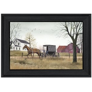 "Goin' to Market" By Billy Jacobs, Ready to Hang Framed Print, Black Frame - 1 of 1