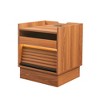 JUJABU Mid Century Modern Nightstand with Charging Station, 2 Drawers for Bedroom/Living Room - 2 of 4
