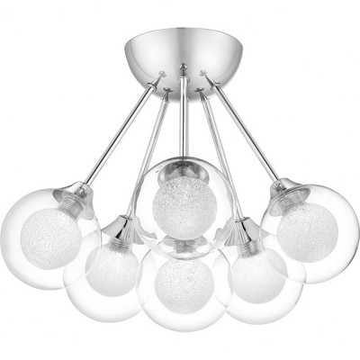 Quoizel Lighting Spellbound 6 - Light Semi-Flush Mount in  Polished Chrome