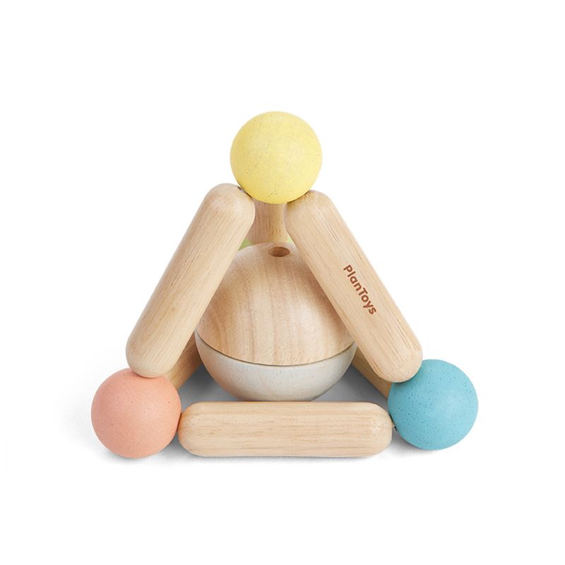 Plantoys| Triangle Clutching Toy - Pastel Series, 3 of 9