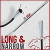 Snake Drain Clog Remover - Used as Hair Clog Remover for Sink & Bathtub - Dryer Vent Cleaner, and as a Flexible Grabber Tool for Hard to Reach Places - 2 of 4