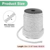 Unique Bargains Soft Polyester Twisted Silk Decorative Craft Cord Trim Cord Rope 22 Yards 1 Pc - 3 of 4
