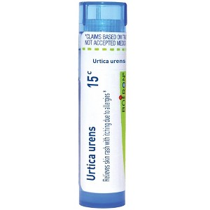 Urtica Urens 15C by Boiron Homeopathic Single Medicine For First Aid  -  80 Pellet - 1 of 3