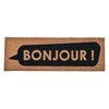 Evideco French Home Goods Sheltered Long Narrow 30 in. x 10 in. Front Door Mat Coir Coco Fibers - 2 of 4