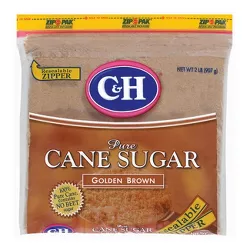 C&H Light Brown Pure Cane Sugar - 2lbs