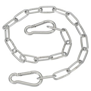 Unique Bargains Stainless Steel Outdoor Furniture Accessories Fitness Hammock Swing Chair Hanging Chain - 1 of 4