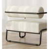 NicBex Corduroy Fabric Sofa Chair,Lazy Sofa Chair with Armrests and Integrated Backrests,Modern Lounge Chair for Living Room - 4 of 4