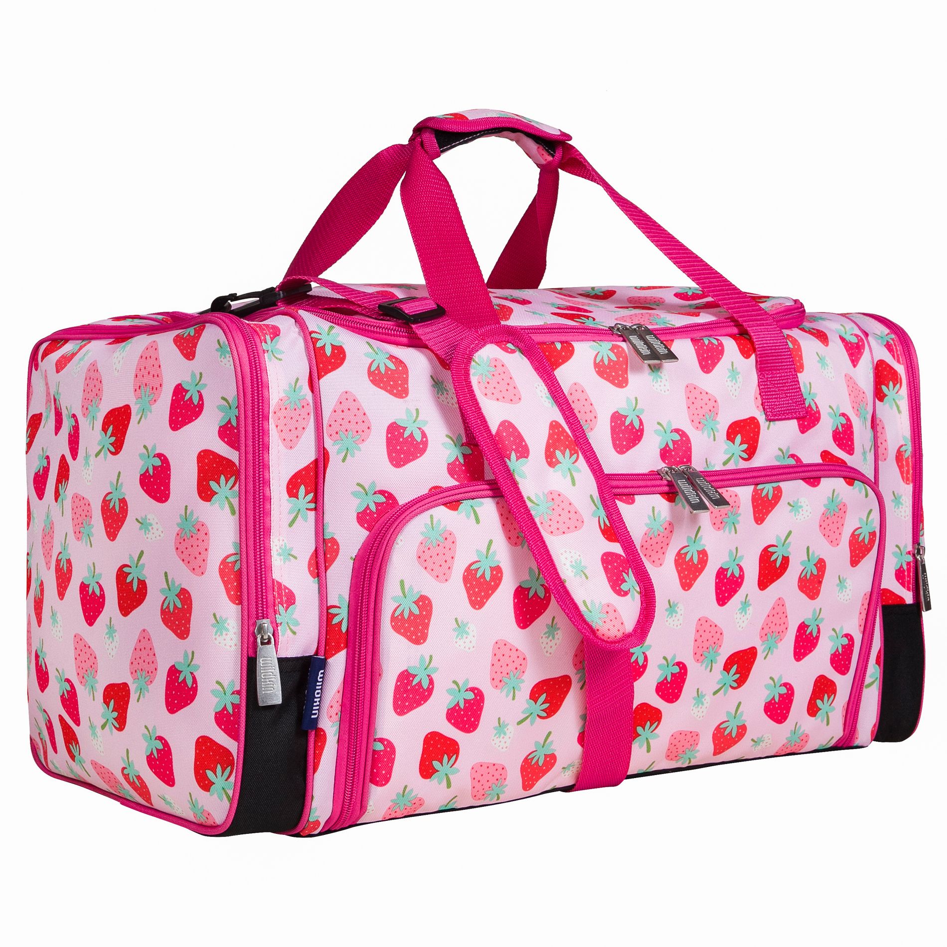 Wildkin Kids Weekender Travel Duffel Bags   (Strawberry Patch)