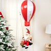 Northlight Lighted and Musical Santa Claus Hot Air Balloon Christmas Decoration - 43.5" - 2 of 4