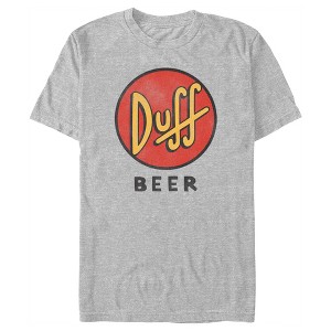 Men's The Simpsons Duff Beer Classic Logo T-Shirt - 1 of 4
