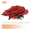 Unique Bargains Soft Fabric Weddings Party Women Rose Flower Hair Clips 30 Pcs - 3 of 4