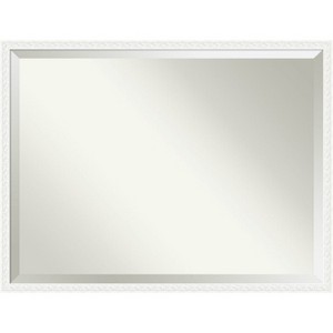 Amanti Art Bethany Beveled Wood Framed Bathroom Vanity Wall Mirror - 1 of 4