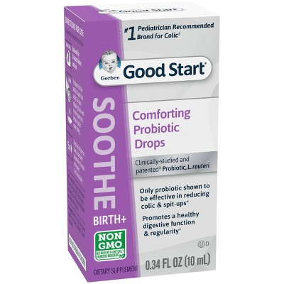gerber soothe probiotic colic drops stores