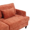NicBex Couches for Living Room Modern Accent Chair Sofa Chenille Upholstered Single Couch with Solid Wood Frame for Bedroom, Reading - 4 of 4