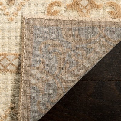 Handmade Reversible Brown Viscose Geometric Area Rug