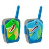 eKids Dinosaur Walkie Talkies for Kids, Indoor and Outdoor Toys for Fans of Dinosaur Toys – Blue (KD-207D.EXv23OLB) - 2 of 4