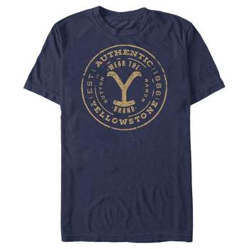 Men's Yellowstone Distressed Wear the Brand T-Shirt