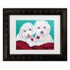 Trademark Fine Art Pat Saunders-White Rainie Matted Framed Art - 2 of 4