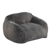 Accent Chair Modern Faux Fur Lounge for Living Room with Soft Foam Support-3irtyhousy - 2 of 4