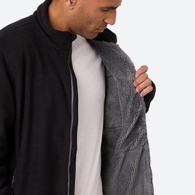 MOBILE WARMING Men's Trek 2.0 Heated Fleece Jacket 2X-Large Black — фото 5