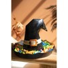 Kalalou Distressed Metal Halloween Candy Bowl – Witch Hat Shaped Accent - 2 of 3