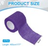 Unique Bargains Self-Adhesive Elastic Breathable Athletic Tapes 12 Rolls 2" x 177" - 2 of 4
