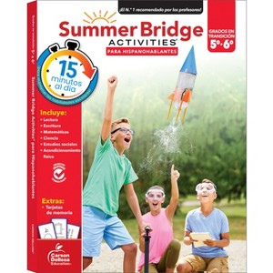 Summer Bridge Activities Spanish 5-6, Grades 5 - 6 - by  Summer Bridge Activities & Carson Dellosa Education (Paperback) - 1 of 1