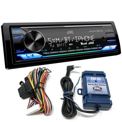 JVC KD-X380BTS Digital Media Receiver w/ Bluetooth, USB, Amazon Alexa w/ SWI-RC Steering Wheel Control Interface