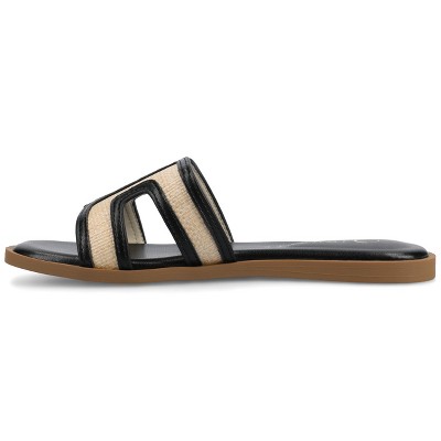 Journee Women's Primah Medium and Wide Width Flat Sandals - image 2