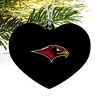 Seattle Secondary Logo Heart Love Wood Christmas Tree Holiday Ornament - 2 of 3