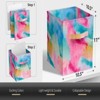 FONTOI 6PCS Storage Cubes, Foldable Tie Dye Storage Bins, Toy Box, Clothes Storage Organizer, Organizing Cubbies, Blue, 10.5"*11"*10.5" - 3 of 4