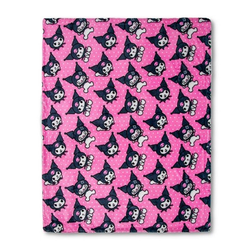 The Northwest Company Sanrio Kuromi Silk Touch Throw Blanket 50 x 60 Inches