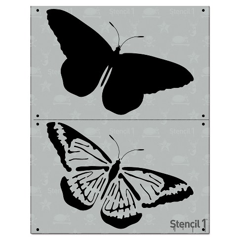 Download Stencil1 Butterfly Layered Stencil 8 5 X 11 Target