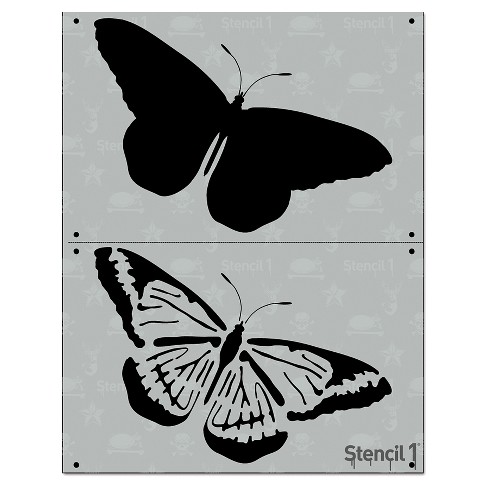 Stencil1 Butterfly Layered Stencil 8 5 X 11 Target