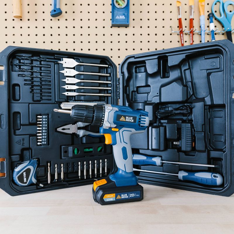 Blue Ridge Tools 46pc 20V MAX Cordless Project Kit, 4 of 16