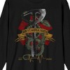 Yellowjackets Misty's Medical Rescue Crew Neck Long Sleeve Men's Black Tee - 2 of 3