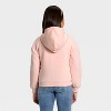 Girls' Fleece Hoodie Zip-Up Sweatshirt - Cat & Jack™ - 3 of 4