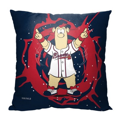 18x18 MLB Los Angeles Dodgers Mascot Printed Decorative Throw Pillow